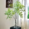 Flores, Decoraciones de Flores Artificiales, Plantas Verdes Biónicas, Plantas Falsas, Plantas en Maceta, Decoraciones para Mesa de Comedor de Sala de Estar Interior, Decoraciones Florales