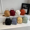 Bolsa Mini Leve da Moda 2024 para Mulheres, Bolsa de Ombro em Tecido Oxford de Nylon, Bolsa Transversal, Armazenamento Casual Versátil