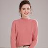 Suéter de Cachemira Listo para Usar de Primera Línea para Mujer Cuello Alto Rizado Suéter de Otoño e Invierno Camisa Base Efecto Adelgazante Top Cálido Nuevo Estilo Otoño e Invierno