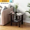 Mesa Pequeña, Mesa Lateral para Sofá, Mesa de Centro para Salas Pequeñas, Estante de Mesita de Noche para Casa de Alquiler, Mesa de Té Simple, Envío Gratis