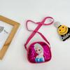 Nuevo bolso para niños con dibujos animados, bonito bolso cruzado para niña pequeña, de PU con lentejuelas, bolso de hombro pequeño de princesa a la moda para niña