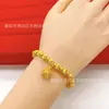 Novo Bracelete Estilo Chinês Tendência Nacional Martelado Estrela Olho de Gato, Bracelete Tradicional Martelado Brilhante Olho de Gato Conta da Fortuna Atacado
