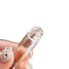 Aceite desmaquillante botella rellenable, set portátil tamaño viaje, mini muestra cosmética desechable de uso diario, botella de vidrio de un solo uso