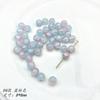 8mm Gradiente Pipoca Beads Jade Broken Beads Jade Feeling Clear and Transparent Summer Sizzling DIY Pulseira Jóias Acessórios Material