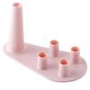 Mesa de Lavado Estante para Cepillos de Dientes Estante de Almacenamiento Estante de Almacenamiento para Vaso de Enjuague Bucal Base de Cepillo de Dientes Colgante de Pared para Inodoro