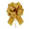 Amazon transfronterizo 50 bolas grandes de flor de bola esmerilada con purpurina flor de regalo de Navidad empaque de flores fiesta navideña cinta de flor