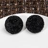 Moda y Versátil Hecho a Mano DIY Estilo Pequeño Fragante Hebilla de Perlas Abrigo Vestido Ropa Exterior Hebilla Decorativa Accesorios de Piel