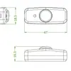 Lámpara directa de fábrica 318 con lámpara en línea Interruptor USB interruptor en línea