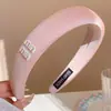 Faixa de Cabeça com Coroa Alta para Mulheres, Novo Estilo com Toque de Luxo, Faixa de Cabelo Larga Versátil para Sair, Acessório de Cabelo para Lavar o Rosto