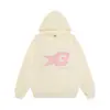 Moletom com Capuz Estilo Americano Design de Letras de Rua Masculino e Feminino Oversize Solto Versátil para Casais Street Hoodie Top