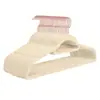 Percha de Terciopelo de 45 cm, Percha Doble para Ropa de Hombre Adulto, Antideslizante, Sin Marcas, Ahorra Espacio, Percha de Almacenamiento para Armario