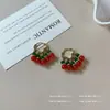 Novos Brincos de Pérolas Estilo Palácio Chinês para Mulheres, Ear Cuffs Retro de Luxo Leve de Alta Qualidade, Brincos Pendentes Versáteis de Nicho