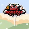Grupo Babymonster Ruka Kawii e Kaori Ayase Placa Grande de Recepção no Aeroporto Merchandise de Apoio ao Show