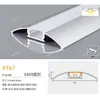 Canal de Aluminio para Luz Lineal LED al por Mayor del Fabricante, Luz Lineal con Borde, Canal de Luz de Aleación de Aluminio, Perfil de Canal de Aluminio para Luz Lineal