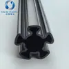 Fabricante Profissional de Extrusão Huzhou Plástico ABS Flor de Ameixa Preta Perfil ABS Extrusão