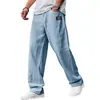 2026 Amazon Nuevo Transfronterizo Verano y Otoño Delgados Casual Moda Masculina Pantalones Sueltos de Algodón y Lino con Logo para Exportación