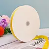 Fita de Poliéster Amarelo Dourado de 0,3-5cm para Decoração de Roupas, Sapatos e Chapéus, Fita para Laço Artesanal DIY, Fita para Acessório de Cabelo