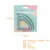 Anillo de Torre Perforada de Acero Inoxidable Juego de 3 Piezas Anillo para Mousse Molde para Base de Tarta Anillo para Tarta Francesa Anillo para Pastel