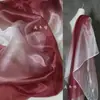 Accesorio de Hilo de Cristal Color Café Dorado Malla de Luz de Agua Alta Densidad Organza Dura Hecho a Mano DIY Arreglo Tejido de Diseñador