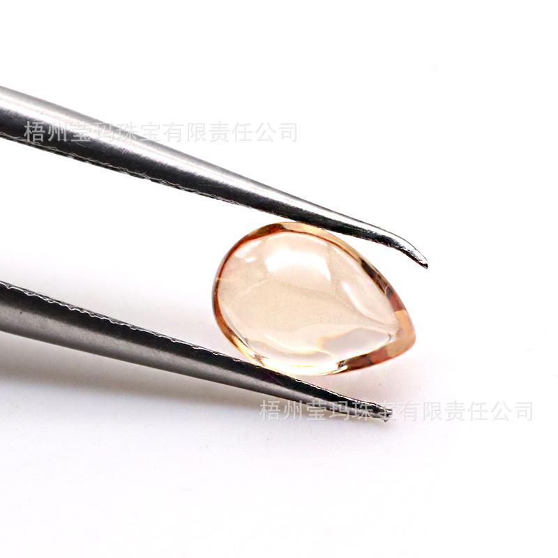 梨形彩色锆石素面