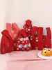 Bolsa de Punto, Portátil, Linda, Moderna y Versátil, Bolso de Mano Portátil, Recuerdo de Banquete para Bebé, Bolsa para Dulces de Boda