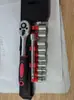 Conjunto de mangas de 12 peças, pequena mosca, grande mosca, ferramenta combinada, reparo de automóveis, máquina, reparo de eletrodomésticos, catraca de 6,35 mm e 12,5 polegadas