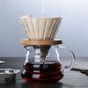 Cafetera de mano de vidrio de borosilicato de alta calidad al por mayor, cafetera tipo nube, taza con filtro, olla para compartir con filtro, cafetera doméstica con tapa
