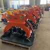 Compactador Vibratório de Escavadeira Pode Compactar Superfícies Planas, Inclinações, Degraus, Sulcos, Buracos, Cantos e as Partes Traseiras de Pilares de Pontes