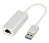 Carcasa Metálica Puerto de Red USB a Rj45 USB 2.0 Tarjeta de Red sin Controlador 100m Tarjeta de Red USB 2.0 100m