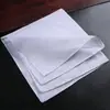 Pañuelo Cuadrado Blanco de Algodón Puro para Tie-Dyeing, Liso para Enseñanza Estudiantil, Batik, Teñido con Plantas, Pintado a Mano, Frotado, Pintura Acuarela, Pañuelo