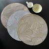 Fabricante Vende Manteles de PVC Estilo Europeo Transfronterizos con Estampado Dorado, Nuevos Manteles Decorativos Elegantes de Lujo Ligero, Manteles Resistentes al Calor y Anti quemaduras