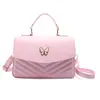 Bolsa Transversal Minimalista da Moda 2025 Outono Nova Versão Coreana Acolchoada Bolsa de Ombro Nicho Versátil de Mão Pequena Bolsa Quadrada