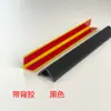 Tira Anti-colisión de Esquina Recta de PVC Protector de Esquina de Borde de Mesa Tira de Borde sin Pegamento Protector de Esquina Ecológico Tira Anti-colisión Blanda para Columna