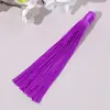 Franja de Borla de Tubo Oco 8mm 12cm, Acessórios Pingente de Nó Chinês, Pingente de Moeda dos Cinco Imperadores, Compra em Atacado, Ótimo Preço