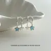 Brincos Coloridos de Estrela Simples e Sonhadores com um Design Único, Ear Cuffs de Nicho, Versáteis Brincos de Estrela de Cinco Pontas Estilosos Doces-Cool para Meninas Picantes