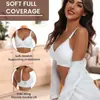 Popular Europeo y Americano Talla Grande Suave Gelatina Sin Costuras Sujetador con Efecto Push-Up, Sin Varillas, Hermoso Diseño de Espalda, Venta al por Mayor Disponible en Amazon
