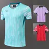 Novos Uniformes de Badminton para Homens e Mulheres, Uniformes de Vôlei de Secagem Rápida, Uniformes de Treinamento Competição em Grupo para Crianças de Manga Curta 2215