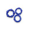 Anillo Bloqueador de Semen para Hombre Cristal Tricolor Anillo Solidificador de Semen Anillo Solar Anillo Retardante Juguete Sexual Anillo para Pene Productos para Adultos