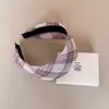 Diadema de Rayas Estilo Coreano de Ala Ancha con Acabado de Alta Gama para Uso Diario, Diadema Versátil y Elegante con Lazo para el Pelo para Mujeres