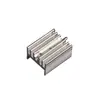 Procesamiento de aleación de aluminio personalizada para aletas de enfriamiento electrónico de perfiles metálicos, radiador de dientes densos, hardware, aleta de enfriamiento de aluminio