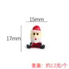 Yqt Design Original Decoração de Mesa de Natal Brinquedo Enfeites Papai Noel Rena Carro Conjunto Atacado Transfronteiriço