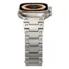 Para pulseira iwatch pulseira AppleWatch ultra corrente aço inoxidável se pulseira Apple watch 8ª geração