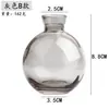 Mini Conjunto de Vasos Pequenos de Vitral de Luxo Leve Hidropônico Transparente Flor Sala de Estar Artesanato com Água Decoração Ornamentos