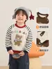 Roupas infantis Kaka Panda, moletons com forro de fleece para meninas, roupas de inverno para meninos, roupas quentes de inverno para bebês e crianças pequenas