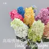 Hortênsia Branca e Verde Jacinto Grande Buquê de Hortênsias Arranjo de Flores para Casamento em Jardim Externo Casamento Coreano Retro Flores de Haste Alta