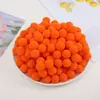 Bolas de felpa coloridas de 5 cm, grandes y de alta elasticidad, para manualidades de jardín de infantes, bolas de felpa DIY, disponibles para venta al por mayor