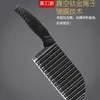 Fábrica para forma de generación de cuchillo creativo de diente de lobo ondulado, cuchillo especial para chef para cortar papas fritas, venta al por mayor de cuchillo de cocina de acero inoxidable