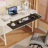 Placa de extensão de mesa para sala de jogos, mesa de computador com prateleira de armazenamento estendida e alargada, suporte para teclado e mouse, suporte para laptop