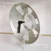 Eixo inflável defletor de aço inoxidável cabeça de posicionamento grampo de fixação anel de fixação bucha de expansão eixo de expansão manual anel de retenção de fixação