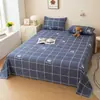 Sábana para Todas las Estaciones, Pieza Única, Algodón Puro Lavado, Funda Nórdica, Funda de Almohada, Juego de Ropa de Cama para Dormitorio de Estudiantes, Juego de Tres Piezas, Individual, Infantil, Masculino, Matrimonial